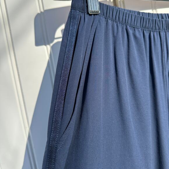 Alo Yoga Breezy Wide Leg Pants Regular Length XS Navy EUC $158 Retail Sold Out - Picture 13 of 16